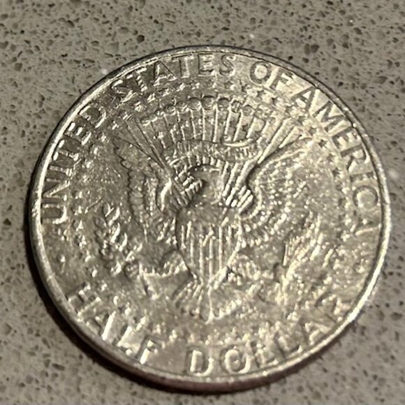 1918 Walking Liberty Half Dollar-1972 D & 1997 D Kennedy Head Half Dollars - Picture 6 of 8